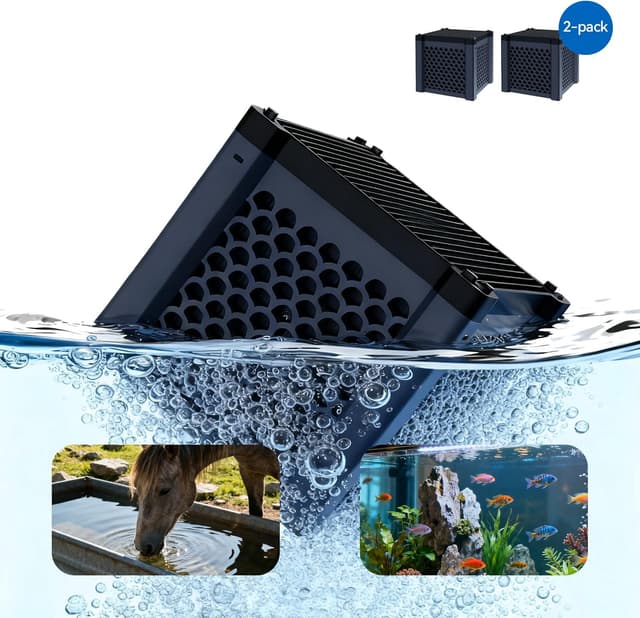 Thumbnail 2 de Rujevia Clever Cube Aktivkohle 2 Stück für Wasserreinigung 🐟