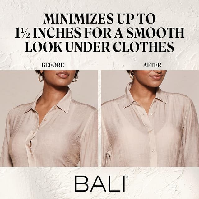 Detalle de Bali Satin Tracings Minimizer Bra with Underwire & Full Coverage