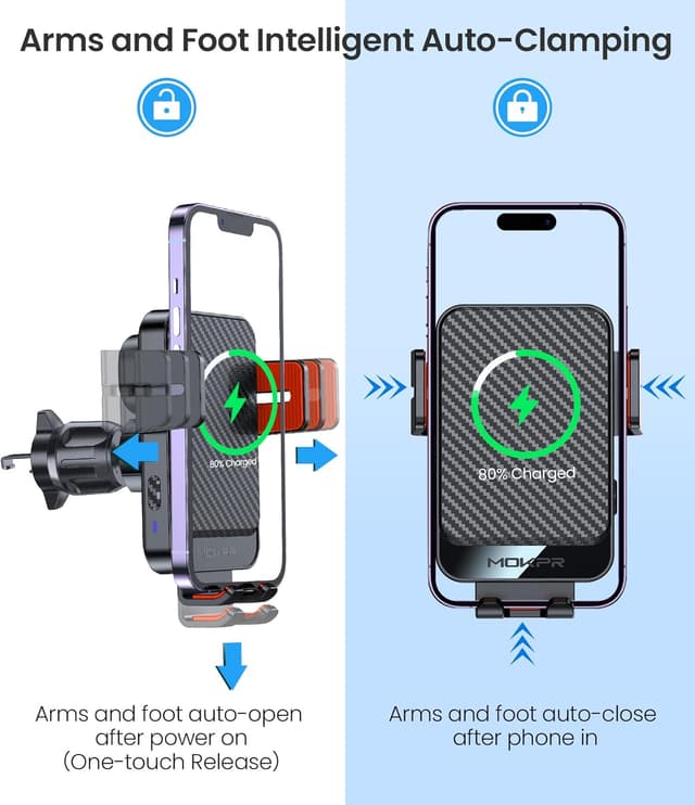 Thumbnail 2 de Handyhalterung Auto mit 15W Ladefunktion