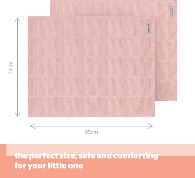 Detalle de Silentnight Safe Nights baby blanket 2 pack