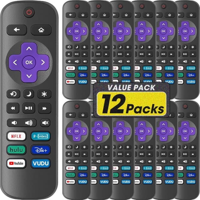 Detalle de Replacement Remote 12 Pack for TCL