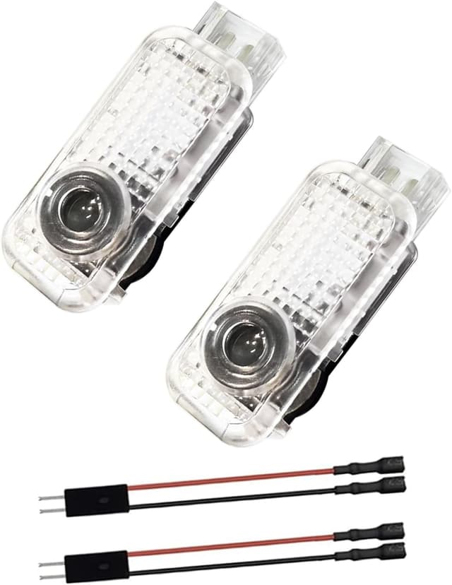 Detalle de Krewua Confezione 2 luci proiettore logo porte