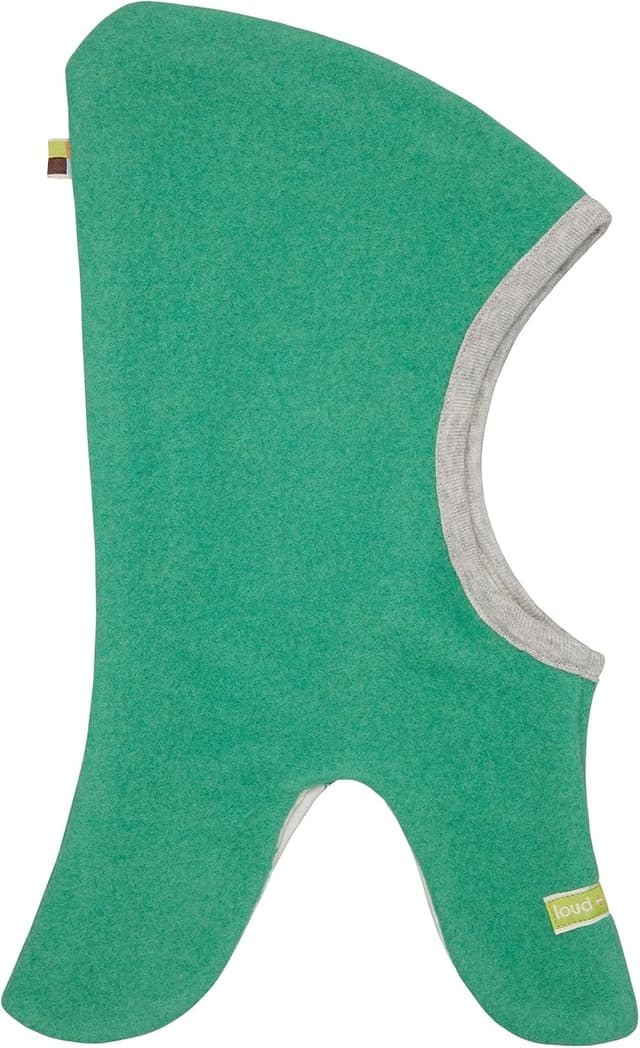Detalle de Loud + Proud Unisex Kinder-Sturmhaube zum Schlupfen aus Wollfleece (GOTS-zertifiziert)