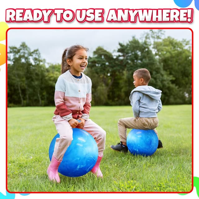 Detalle 2 de Bedwina Hopper Ball 20 inch for kids