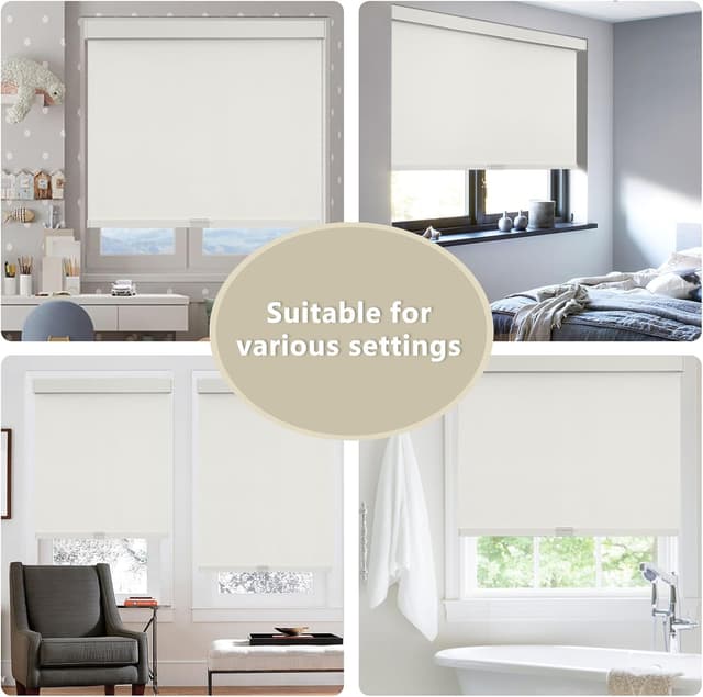 Thumbnail 5 de SUNOFF Cordless Blackout Roller Shades 27.5"