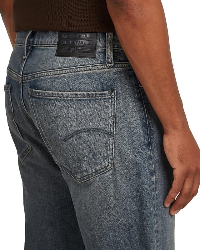 Detalle de G-Star Men’s Mosa Straight Jeans