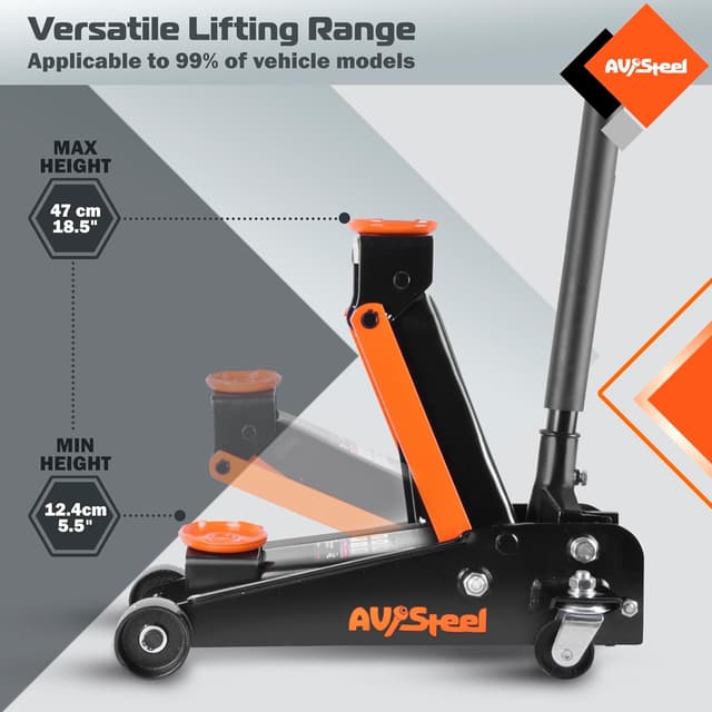 Thumbnail 2 de AV Steel 3 Ton Floor Jack 🛠