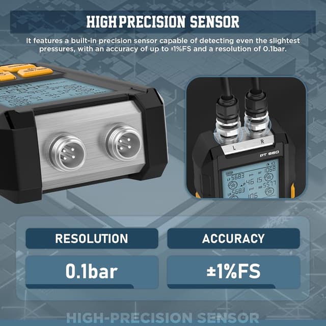 Thumbnail 4 de PT660 Bremsdruckmessgerät 0–3045 PSI