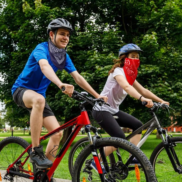 Thumbnail 5 de ISIYINER Paisley Bandanas 12-pack neck scarves 🎀