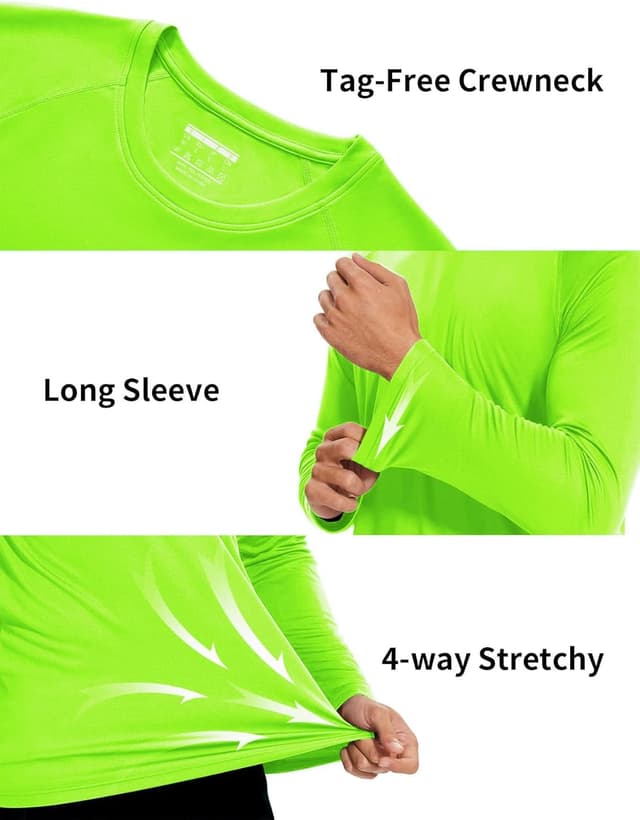 Detalle 2 de SMENG UV Sun Protection UPF 50+ Long Sleeve Tee