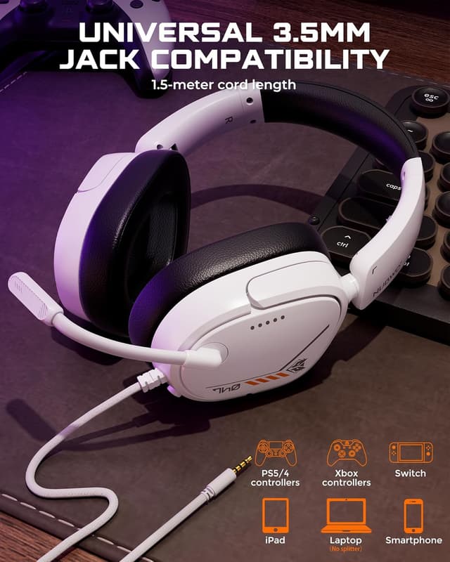 Thumbnail 5 de NUBWO HG04L Gaming Headset 250g