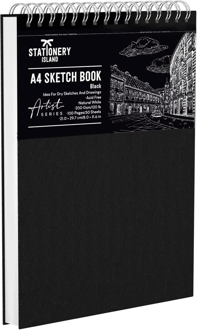 Imagen de Stationery Island Sketch Book A4 200GSM en OfertitasTOP