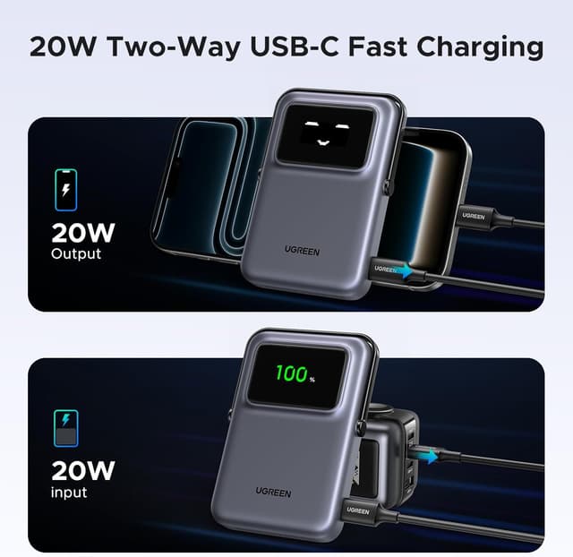 Thumbnail 2 de UGREEN UNO 10000mAh Magnet-Powerbank