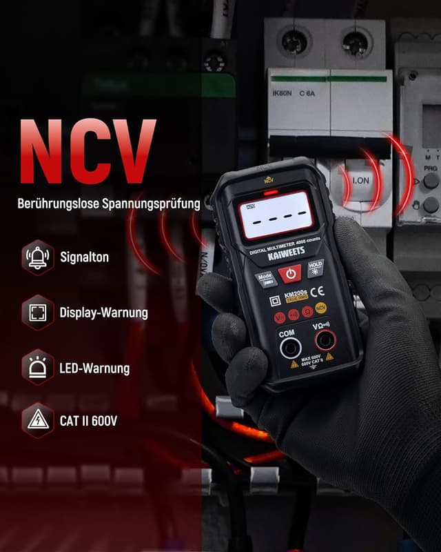 Thumbnail 2 de KAIWEETS KM200s Multimeter mit True RMS