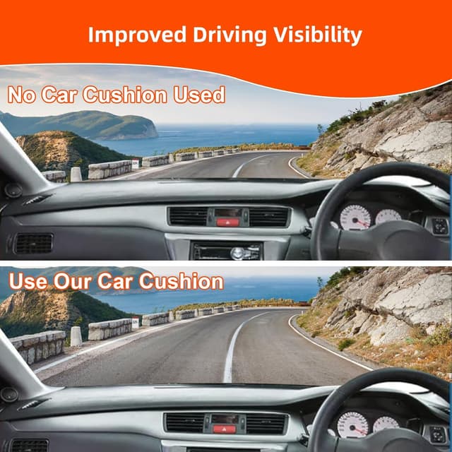 Thumbnail 4 de inaepeak Wedge Coccyx Memory Foam Seat Cushion for Driving