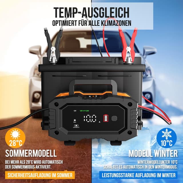 Thumbnail 6 de NEXPEAK NC202 Ladegerät 12V/24V LiFePO4