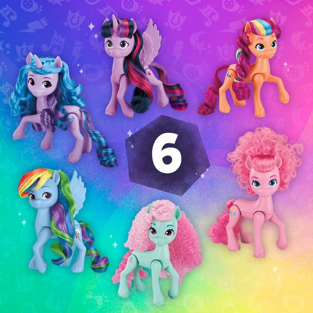 Thumbnail 3 de My Little Pony Rainbow Celebration 5.5-Inch Set