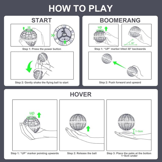 Thumbnail 6 de Tikduck Flying Orb Ball 2025 hover drone