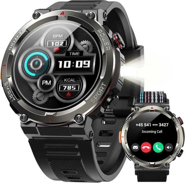 Detalle de Yxtel W50Pro smartwatch 1,45” con SpO2