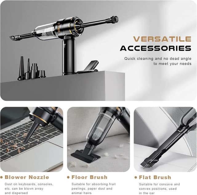 Thumbnail 2 de KITBEZN Aspirador de Mano 26000PA