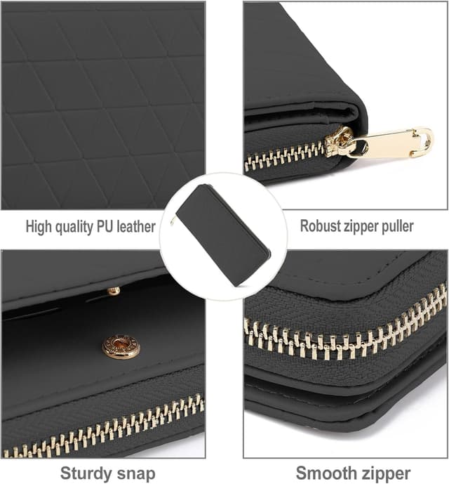 Thumbnail 3 de TANTOMI Portefeuille femme grande capacité 20 x 10 x 3,5 cm