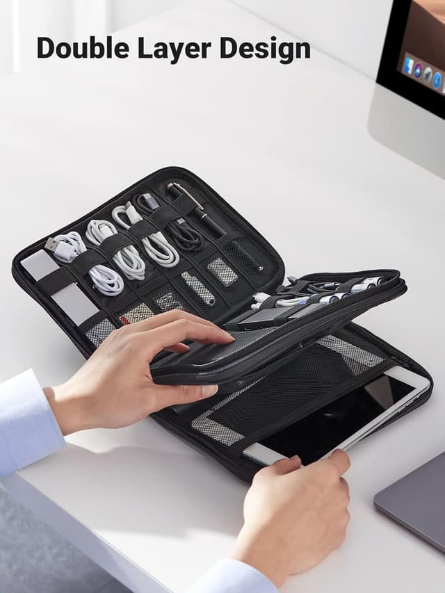 Detalle 2 de UGREEN Portable Electronics Organiser 1M pouch