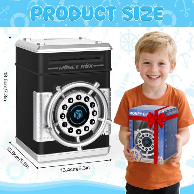 Thumbnail 6 de Yellcetoy Tirelire électronique 4 chiffres