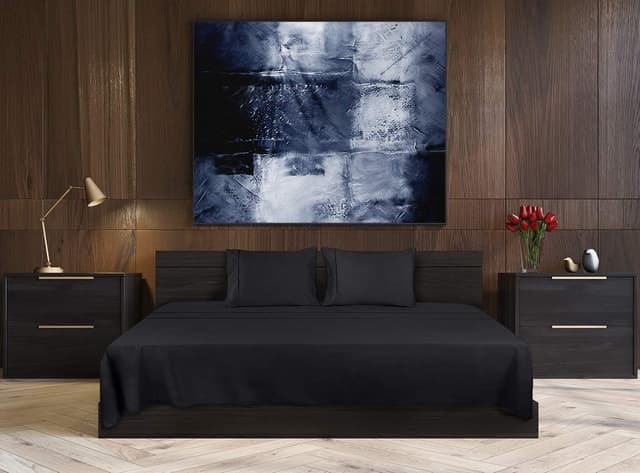 Thumbnail 4 de Utopia Bedding Sábanas 4 Piezas 180x200 - Comfort Negro