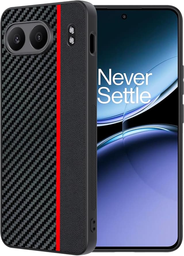 Detalle de FDHYFGDY Schutzhülle für OnePlus Nord 4 – ultradünner Kameraschutz mit PU-Leder-Optik