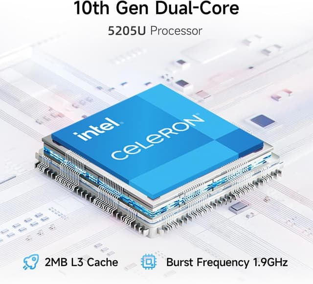 Detalle 2 de jumper 2026 Laptop 15,6 Zoll (FHD) mit 12 GB RAM, 512 GB SSD und Office 365