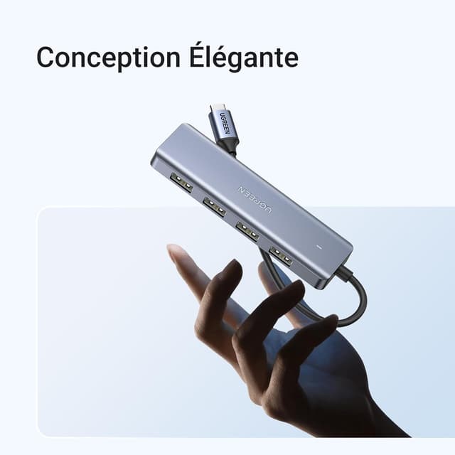 Thumbnail 6 de UGREEN Hub USB C 4 ports 15 cm