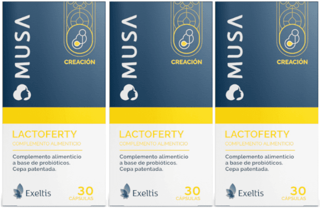 Detalle de Musa Lactoferty Fertilidad cápsulas 3x30