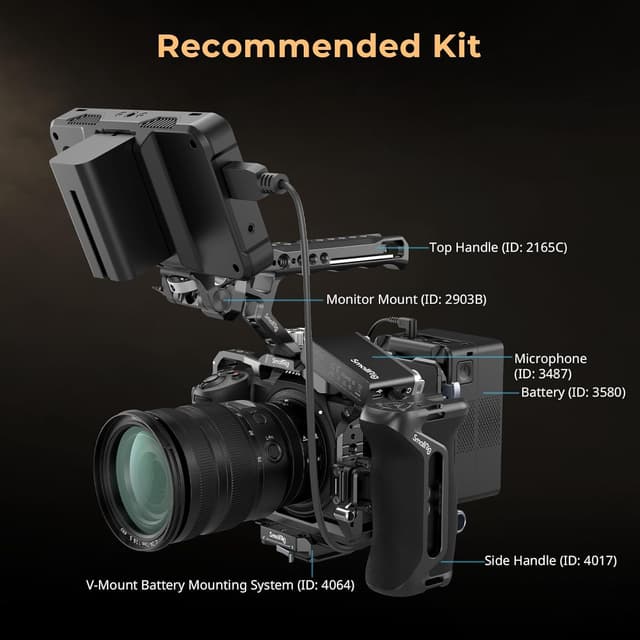 Thumbnail 6 de SmallRig Cage Z6 III pour Nikon Z6 III (4519) : cage complète anti-torsion avec plaque Arca rapide