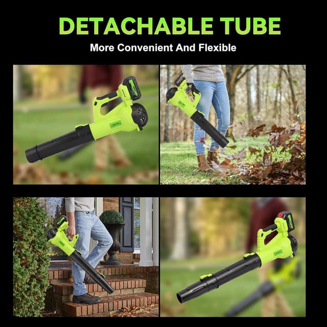 Thumbnail 6 de Soffiatore a batteria 20V 2×4,0Ah 🍃