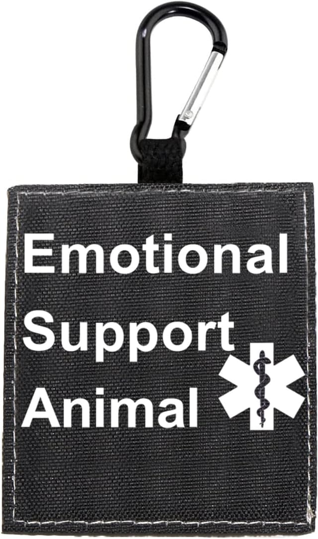 Detalle de Therapy Service Dog Hanging ID Patch 7.8cm