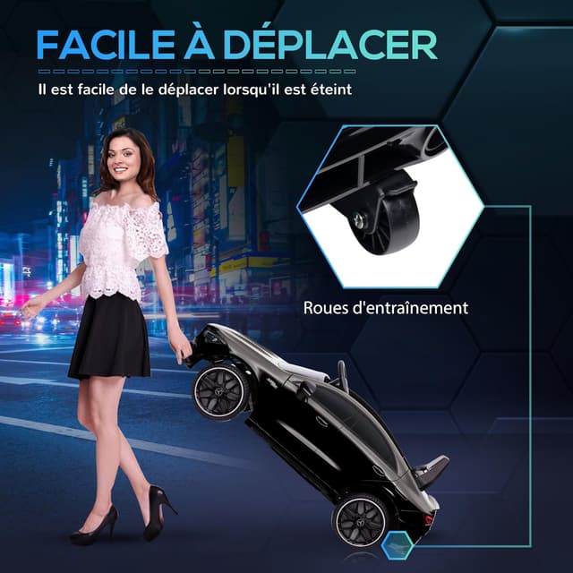 Thumbnail 3 de AIYAPLAY Mercedes AMG CLA 45 12V voiture électrique