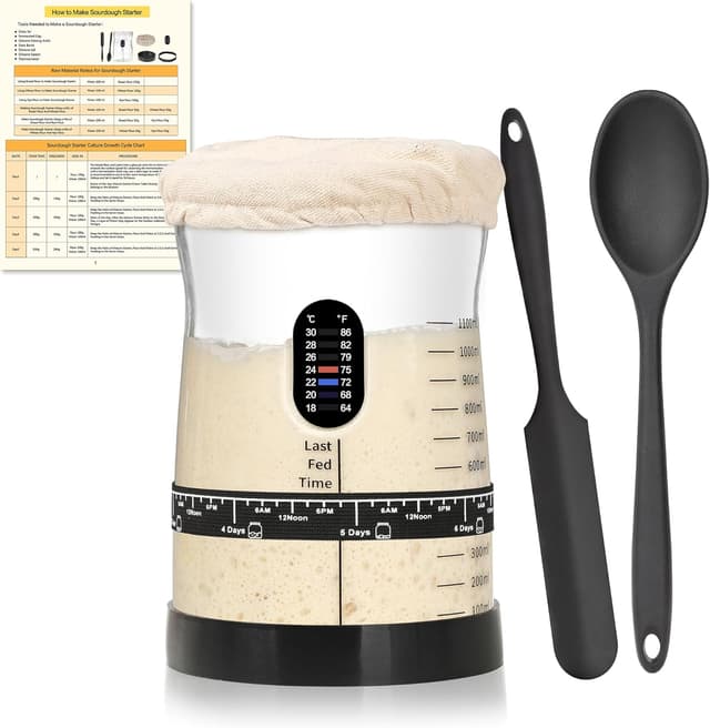 Imagen de Coco Bird Pro Sourdough Starter Kit 50 oz 🥖 en OfertitasTOP