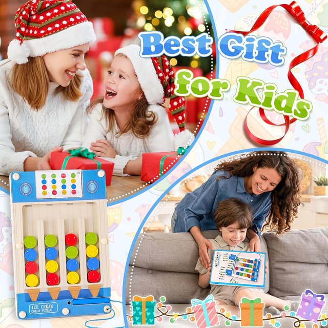 Thumbnail 5 de 4-5-3-6 Year Olds Magnetic Maze Puzzle