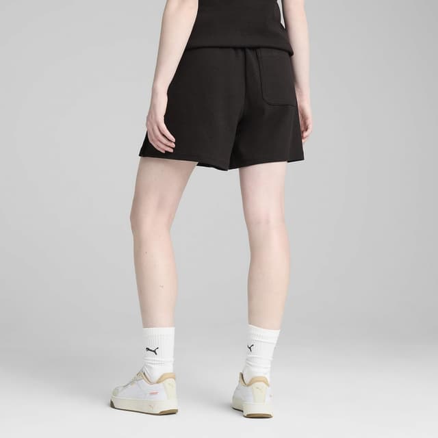 Thumbnail 6 de PUMA Damen gestrickte High-Waist Shorts „Her High-Waist Shorts 5“ – schwarz