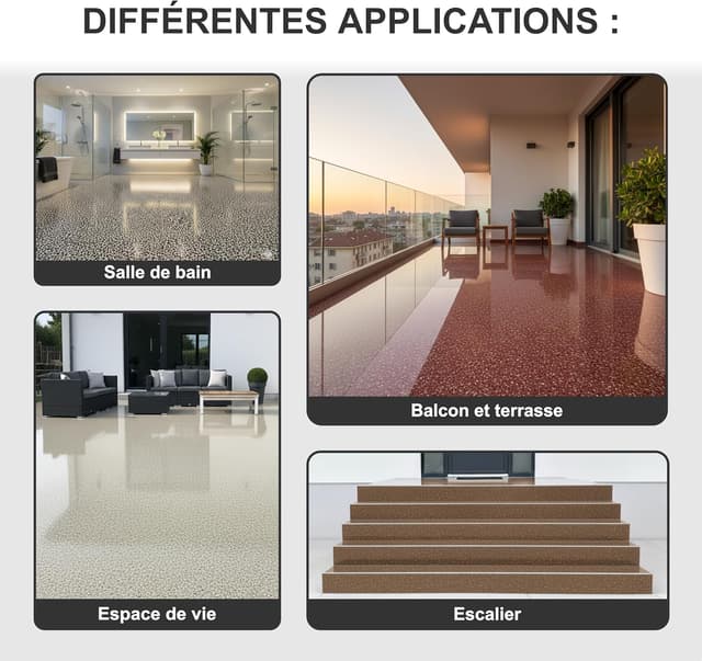 Thumbnail 4 de Tapis de pierre W730 Noir 2 m2