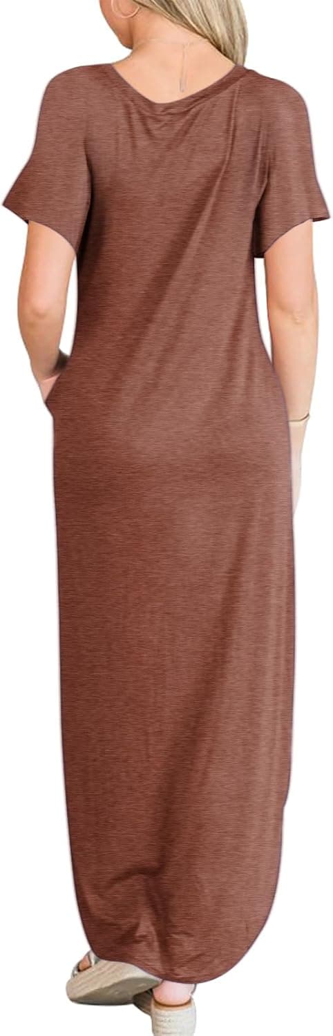 Detalle 2 de ANRABESS Maxi Dress Short Sleeve