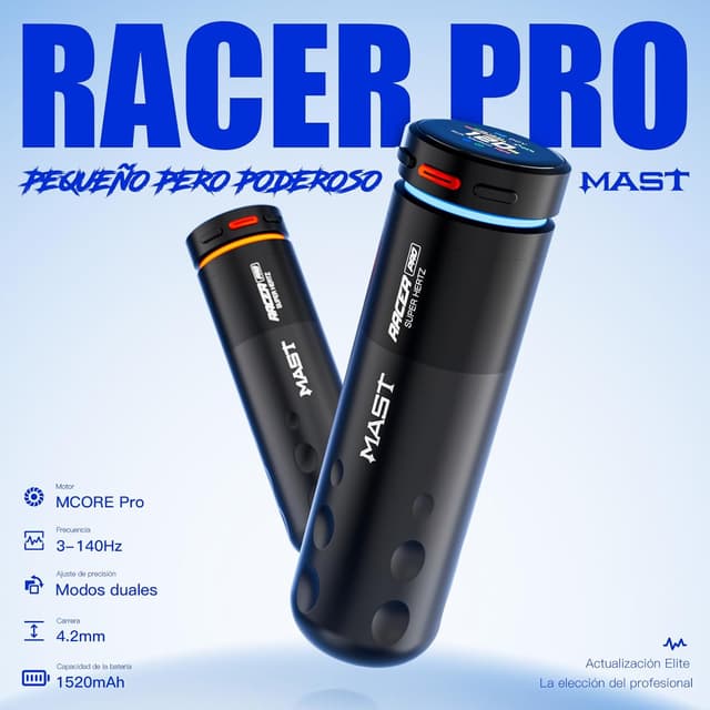 Thumbnail 1 de Mast Racer Pro Máquina de Tatuar Rotativa 1520mAh