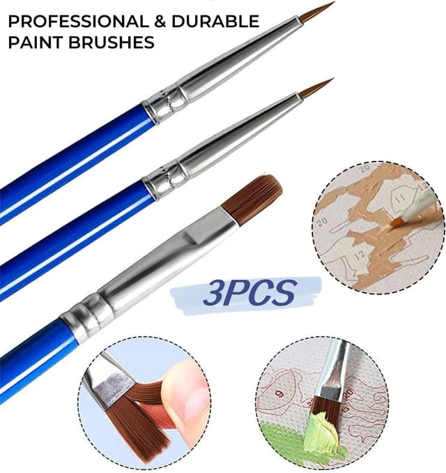 Thumbnail 3 de Wishtokeé Kit de Pintar por Números 40x50cm 🎨 para Adultos y Niños