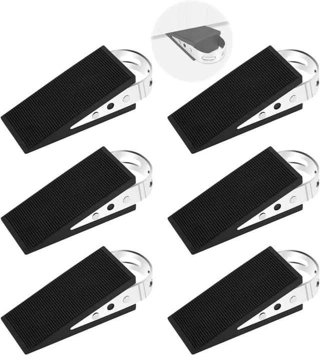 Detalle de WUFANC WUFANC cale porte caoutchouc 12 x 5 x 3 cm