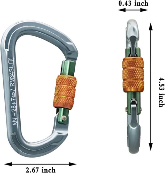 Thumbnail 1 de SOB Mousquetons Escalade à verrouillage automatique
