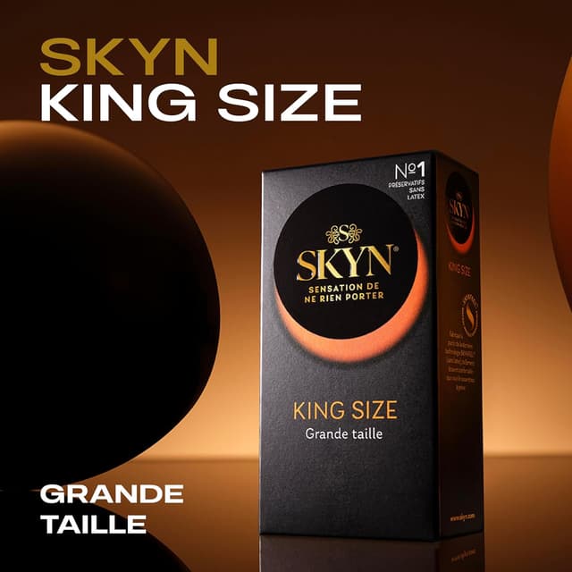 Thumbnail 1 de SKYN King Size Large 56 mm préservatifs ❤