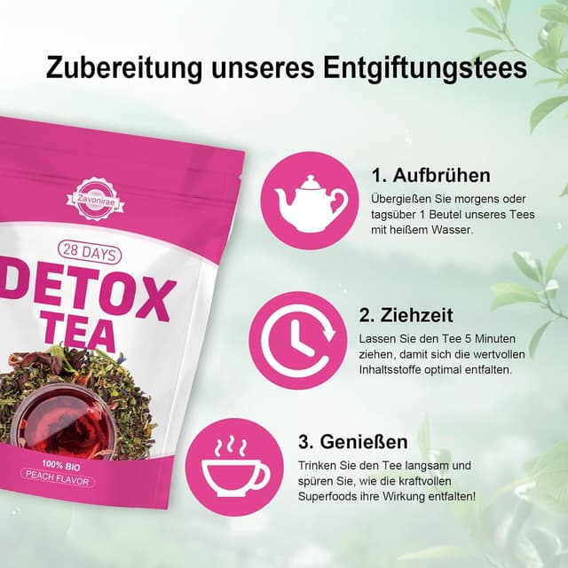 Thumbnail 5 de Detox Tee zum Abnehmen 28 Tage