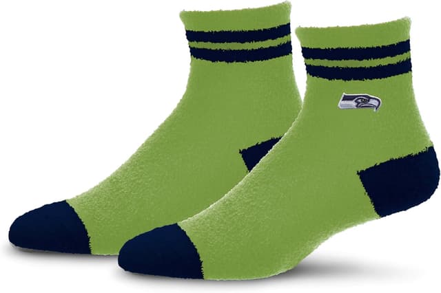 Thumbnail 6 de For Bare Feet NFL Unisex Cozy Two-Stripe Indianapolis Colts Socks (One Size)