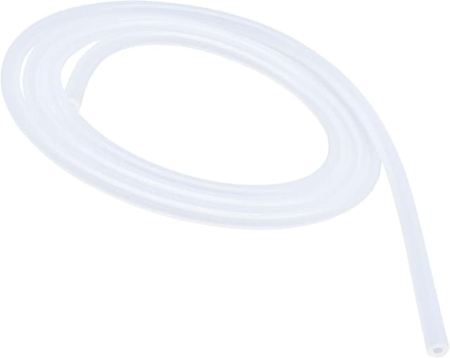 Detalle de iMeistek Silikonschläuche 5 mm Innendurchmesser × 7 mm Außendurchmesser (1 m) – transparenter Silikonschlauch in Lebensmittelqualität