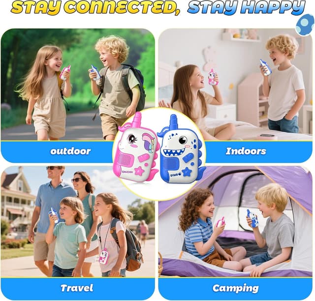 Thumbnail 6 de Wootoyz Walkie Talkies for Kids 3–8